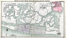 Estate of Long Beach, Bay's, Channels, Baldwin Harbor, Nassau County 1914 Long Island